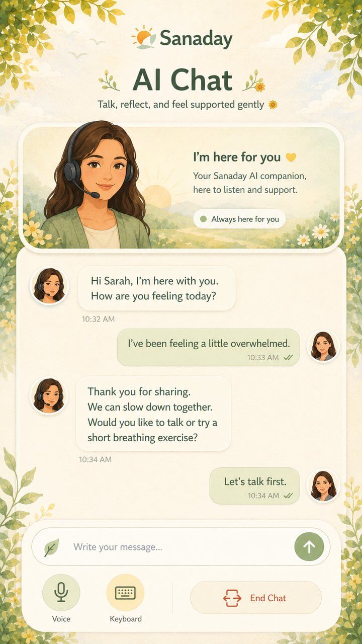 Application Sanaday IA